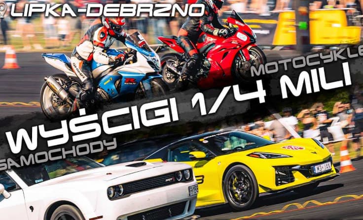 Motomajówka Debrzno - wyścigi na 1/4 mili - Scsclub