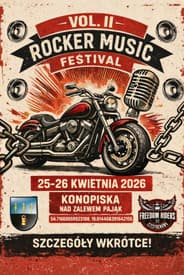 II Rocker Music Festiwal - Konopiska 2026 - Pająk, Konopiska, województwo śląskie