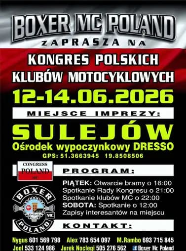 Kongres Polskich Klubów Motocyklowych - 2026