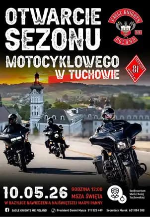 Otwarcie Sezonu Motocyklowego w Tuchowie - 2026 - Grunwald, województwo warmińsko-mazurskie