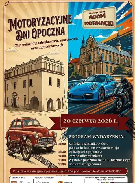 Motoryzacyjne Dni Opoczna - Zlot Zabytkowych, Sportowych - 2026