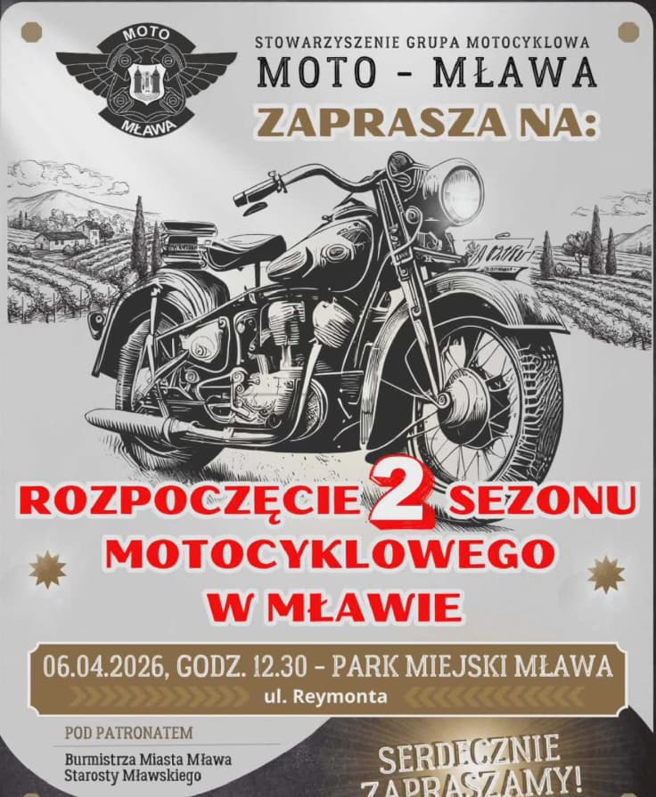 II Rozpoczęcie Sezonu Motocyklowego - Mława 2026