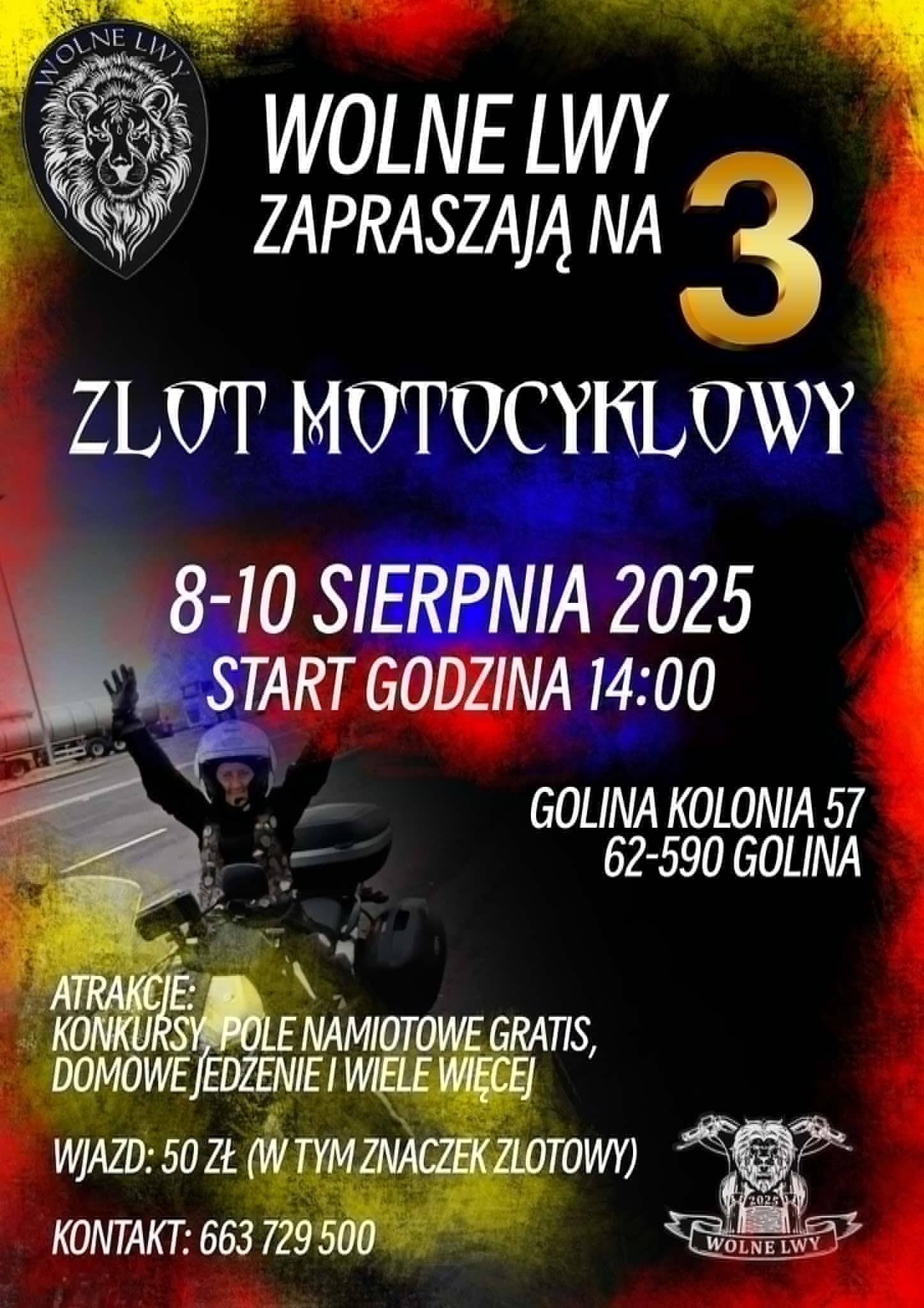 3 Zlot Motocyklowy Wolne Lwy