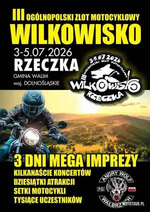 III Ogólnopolski Zlot Motocyklowy Wilkowisko - 2026 - Rzeczka, województwo dolnośląskie