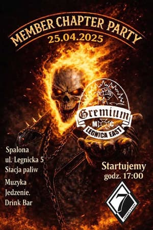 Member Chapter Party - Gremium MC Legnica East - Legnicka, Legnicka, Spalona, województwo dolnośląskie