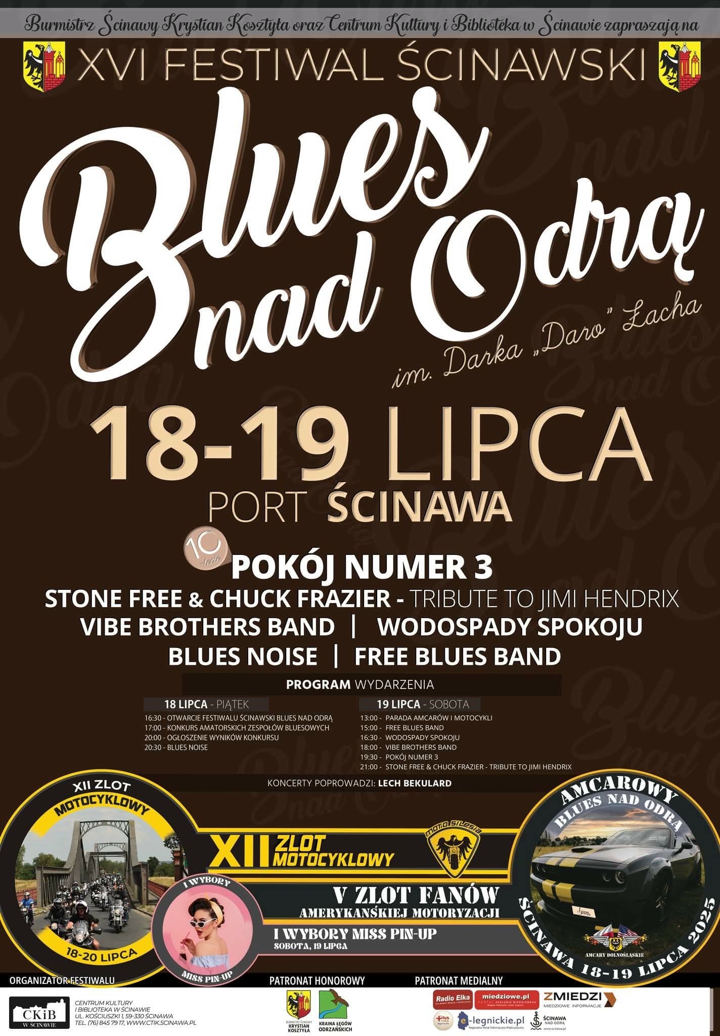 XVI Festiwal Blues Nad Odrą im. Darka „Daro” Lacha