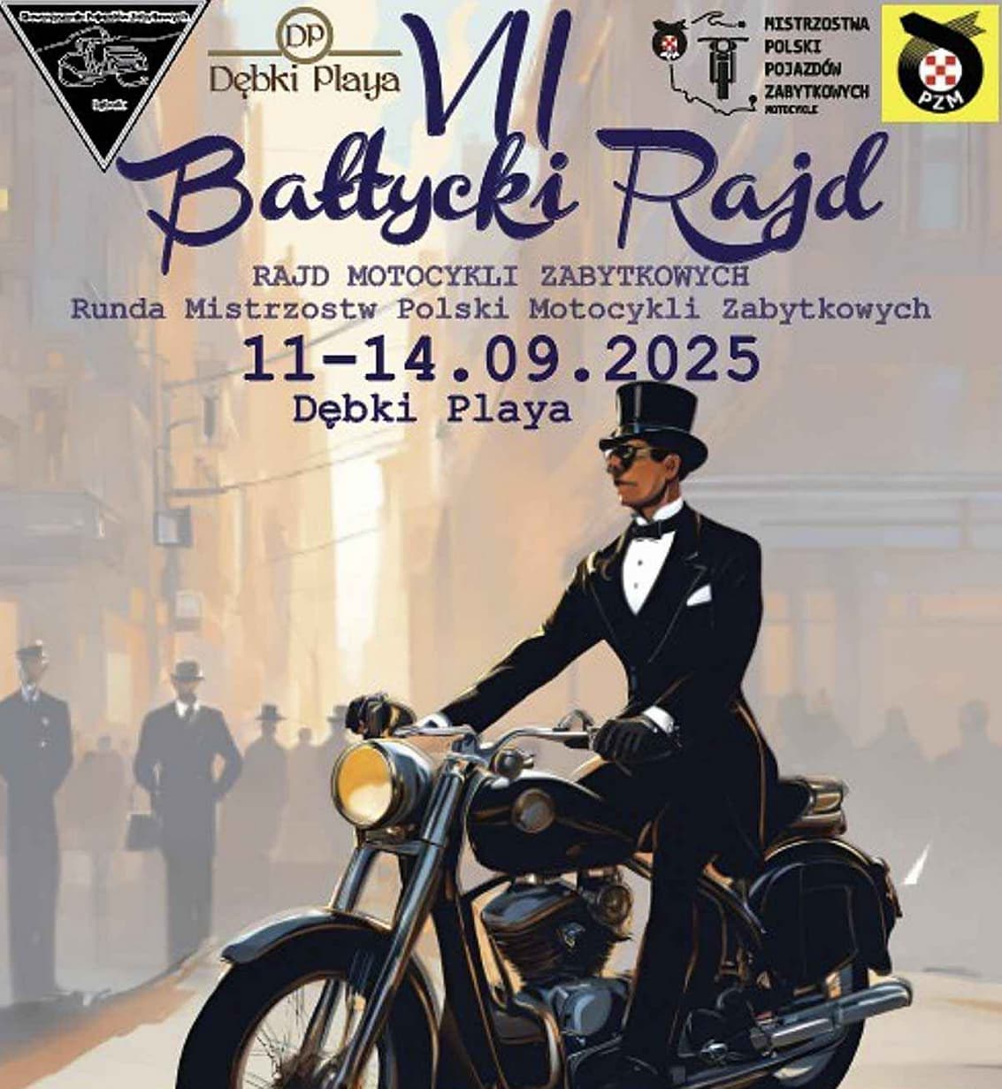 VII Bałtycki Rajd 2025 - Rajd Motocykli Zabytkowych