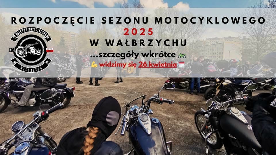 Rozpoczęcie sezonu motocyklowego - Wałbrzych 2025