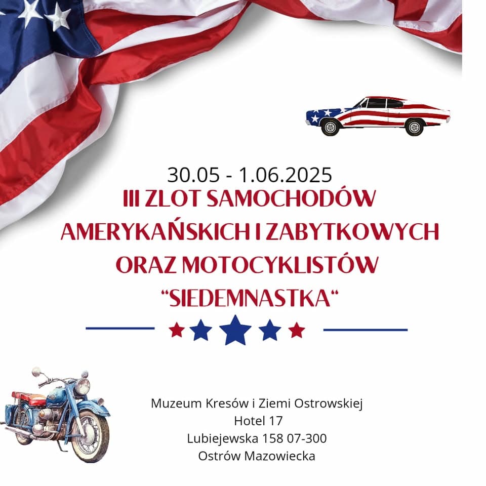 III ZLOT SAMOCHODÓW AMERYKAŃSKICH I ZABYTKOWYCH I MOTOCYKLI