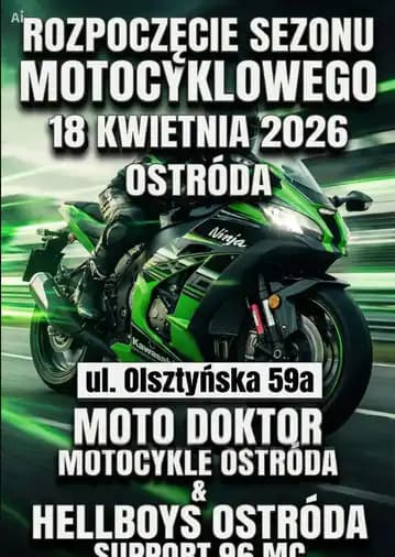 Otwarcie Sezonu Motocyklowego w Ostródzie - 2026
