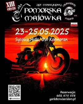 Pomorska Majówka zlot motocyklowy Cruiseriders MC Poland
