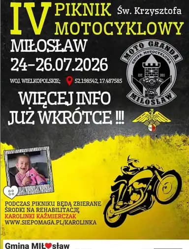 IV Piknik Motocyklowy Św. Krzysztofa - 2026