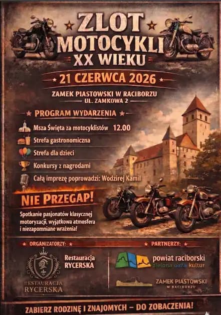 Zlot Motocykli XX Wieku - 2026