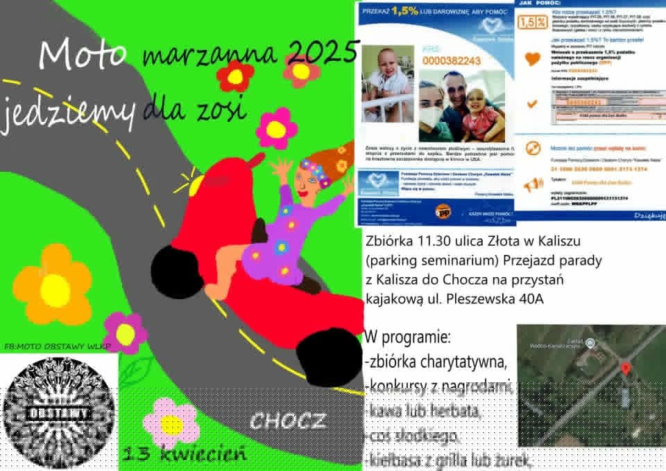 Motomarzanna 2025 jedziemy dla Zosi 