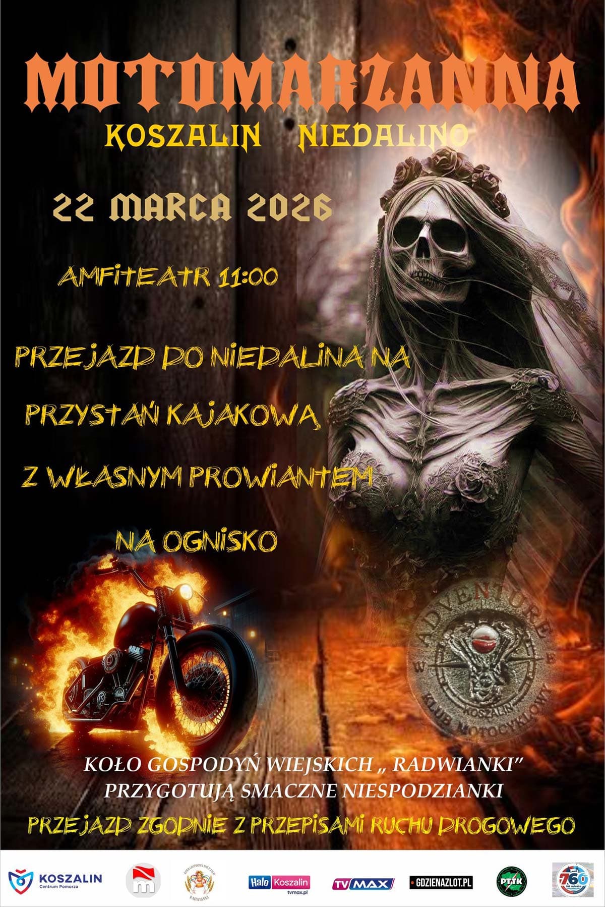 Motomarzanna 2026 - Koszalin - Niedalino