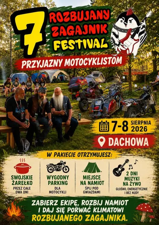 7 Rozbujany Zagajnik Festival - Dachowa 2026