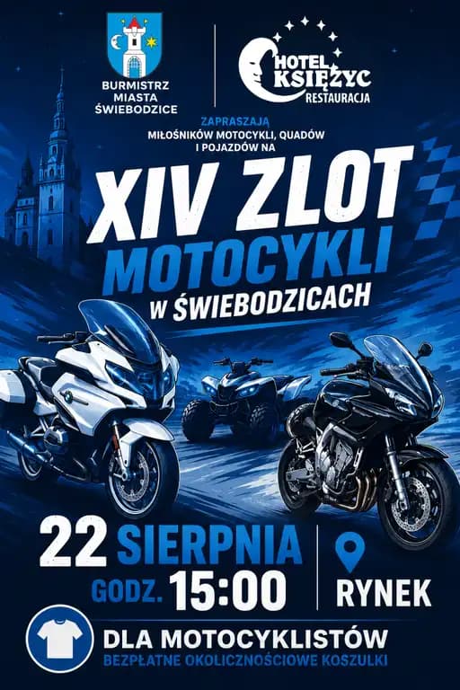 XIV ZLOT MOTOCYKLI W ŚWIEBODZICACH