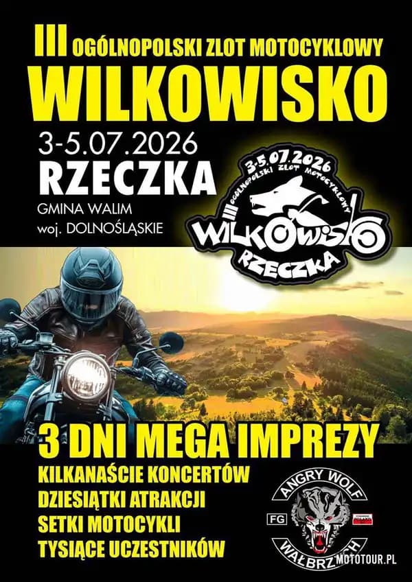 III Ogólnopolski Zlot Motocyklowy Wilkowisko - 2026