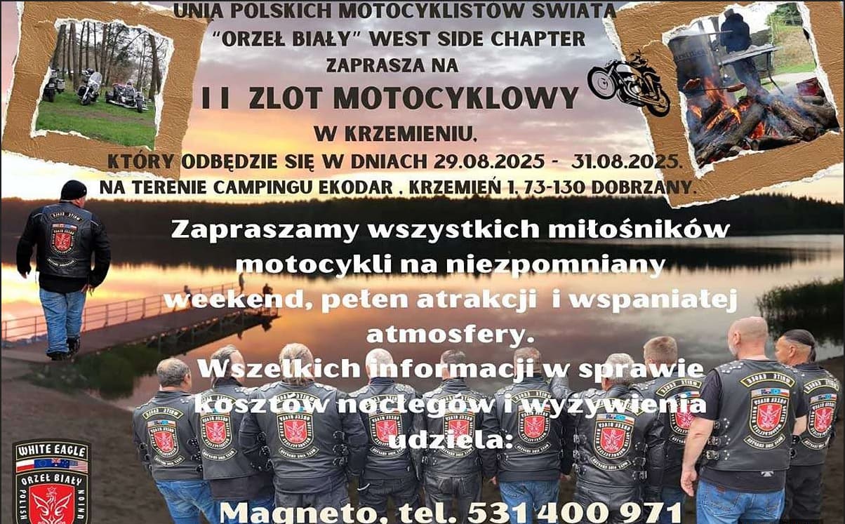 II Zlot Motocyklowy w Krzemieniu
