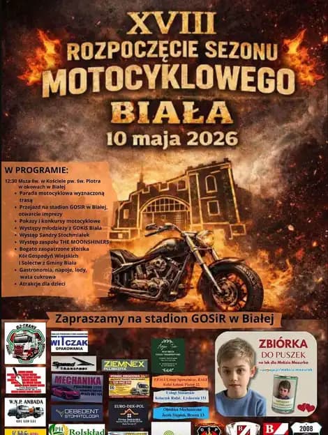 XVIII Rozpoczęcie Sezonu Motocyklowego w Białej - 2026