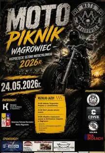 Moto Piknik - Rozpoczęcie Sezonu Motocyklowego - 2026 - Gnieźnieńska, Gnieźnieńska, Wągrowiec, województwo wielkopolskie
