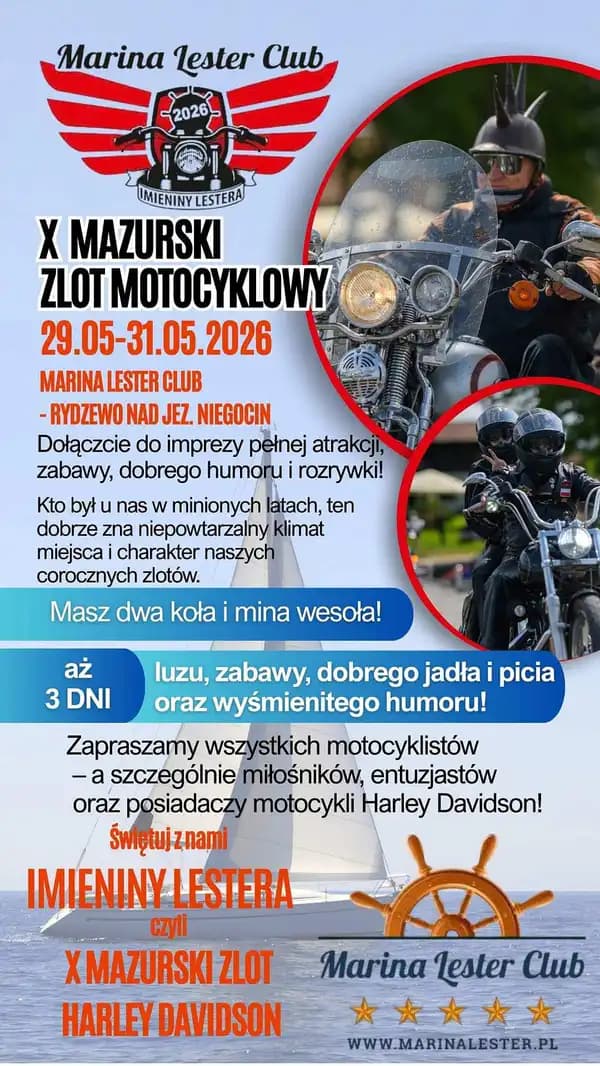 X Mazurski Zlot Motocyklowy - 2026