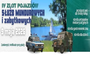 IV Zlot Pojazdów Służb Mundurowych i Zabytkowych - Zaniemyśl - Amfiteatr, Plażowa, Kowalka, Zaniemyśl, województwo wielkopolskie