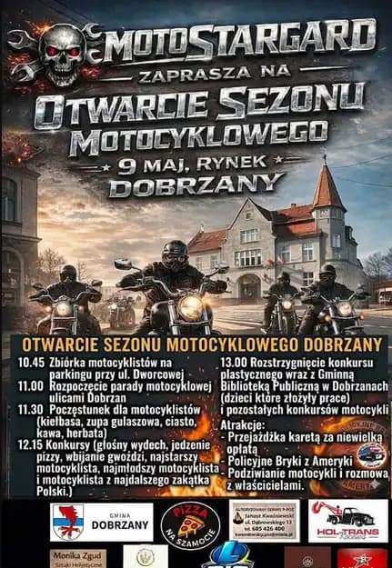 Otwarcie Sezonu Motocyklowego w Dobrzanach - 2026