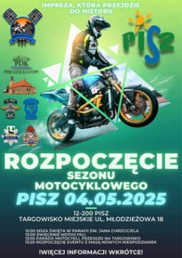 Rozpoczęcie Sezonu Motocyklowego Pisz