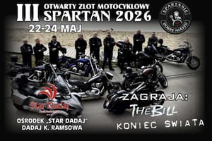 III Otwarty Zlot Motocyklowy Spartan 2026 - Dadaj, województwo warmińsko-mazurskie