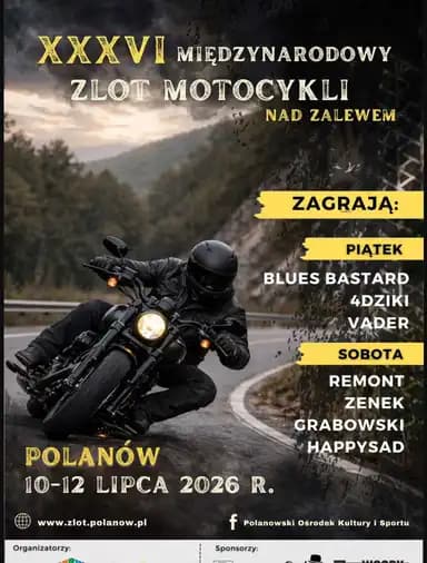XXXVI Międzynarodowy Zlot Motocykli nad Zalewem - 2026