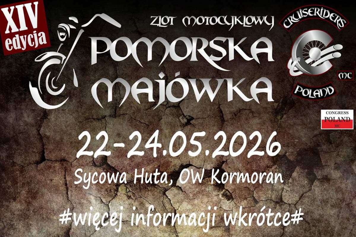 XIV Pomorska Majówka 2026 - Cruiseriders MC Poland