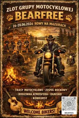 III Zlot Motocyklowy Bear Free - Rowy, Szaty Wielkie, województwo warmińsko-mazurskie