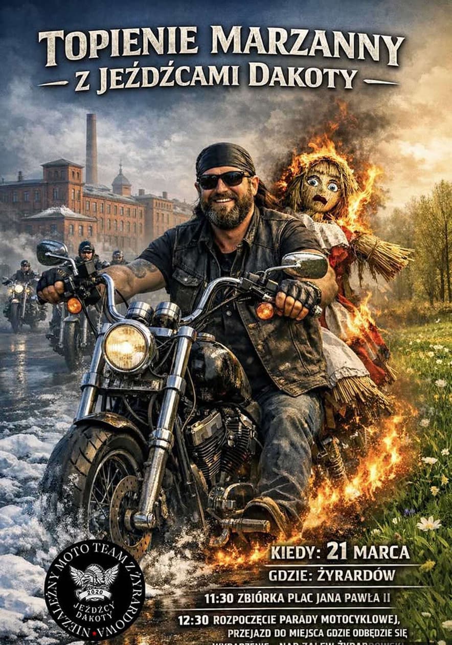 Topienie Marzanny z Jeźdźcami Dakoty