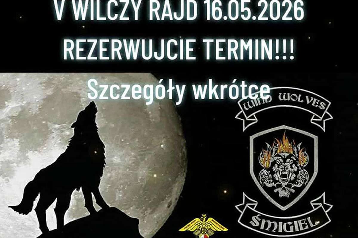 V Wilczy Rajd Motocyklowy 2026 - Wind Wolves - Śmigiel