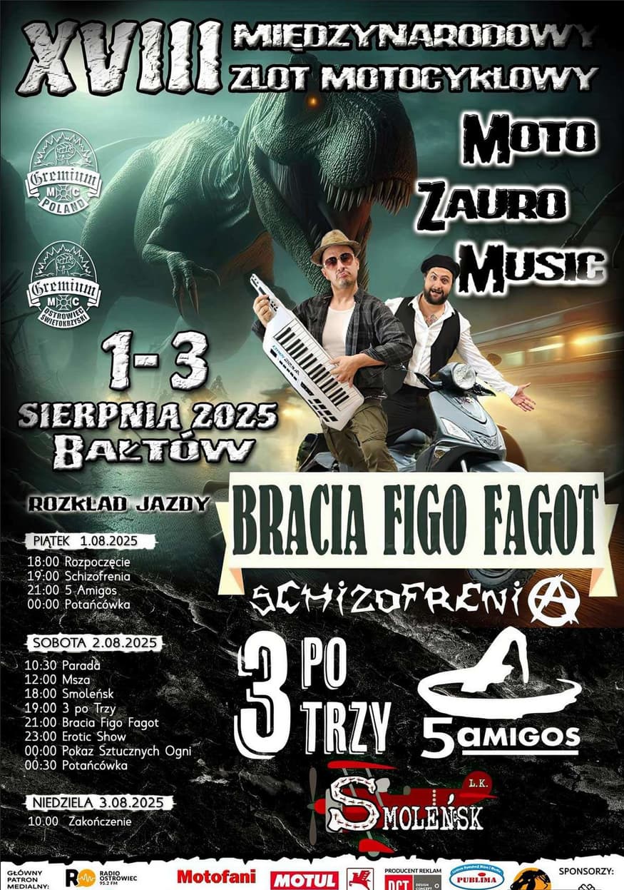 XVIII Międzynarodowy Zlot Motocyklowy MOTO ZAURO MUSIC