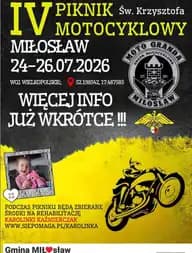 IV Piknik Motocyklowy Św. Krzysztofa - 2026 - Miłosław, województwo wielkopolskie