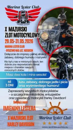 X Mazurski Zlot Motocyklowy - 2026