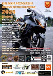 Kieleckie Rozpoczęcie Sezonu Motocyklowego 2026 - Janusza Kusocińskiego, Pakosz, Kielce, województwo świętokrzyskie
