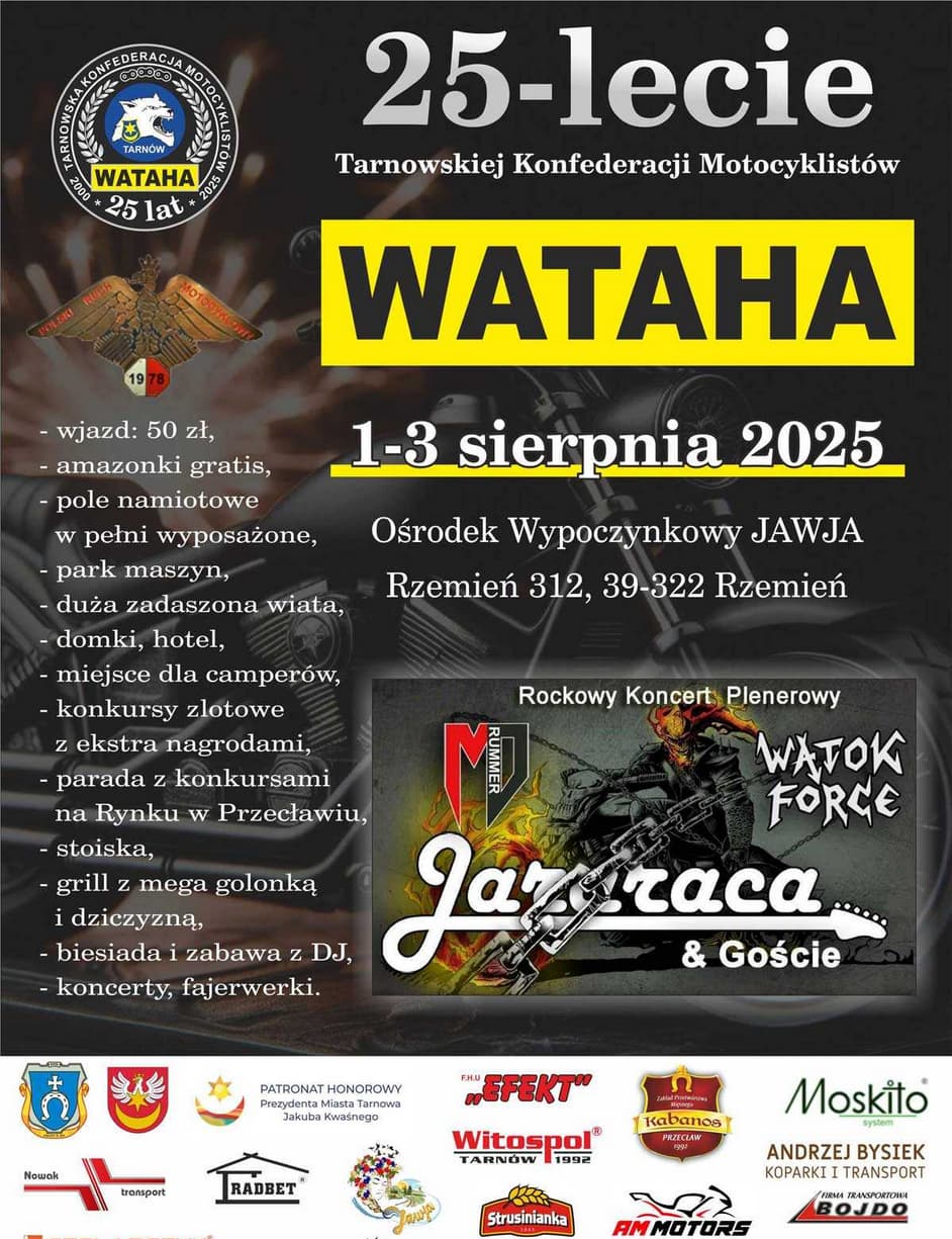 WATAHA - 25-lecie Tarnowskiej Konfederacji Motocyklistów