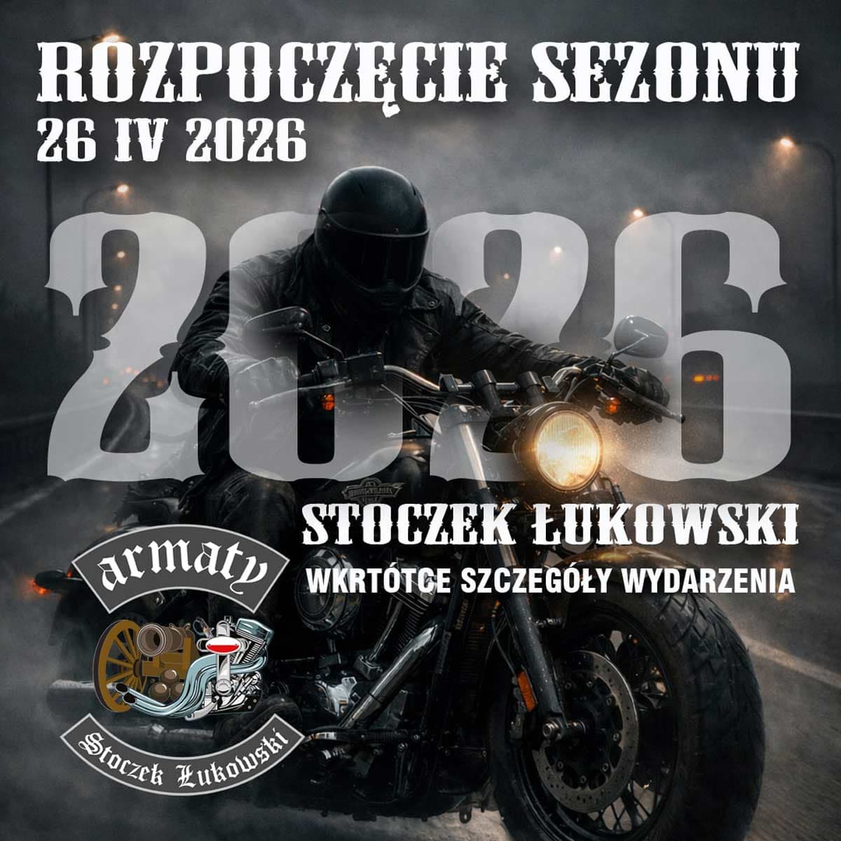 Rozpoczęcie Sezonu Motocyklowego Armaty 2026