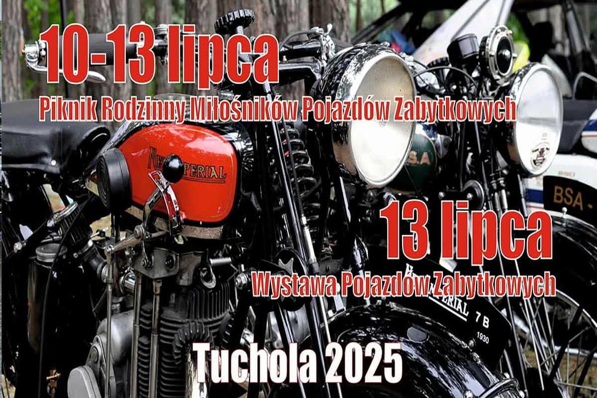 XXIII Piknik i Wystawa Pojazdów Zabytkowych w Tucholi 2025