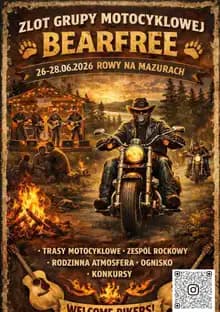 III Motocyklowe Spotkanie Bear Free - 2026 - Rowy, Szaty Wielkie, województwo warmińsko-mazurskie
