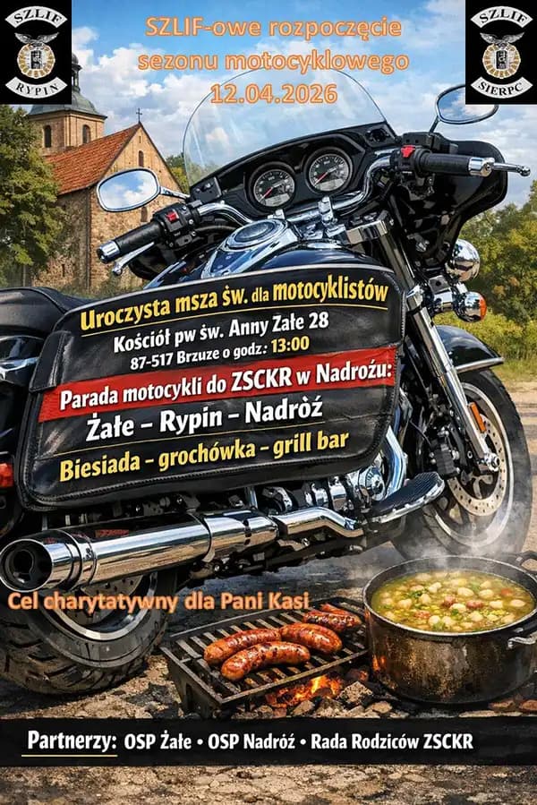 Rozpoczęcie Sezonu Motocyklowego Szlif FG - 2026
