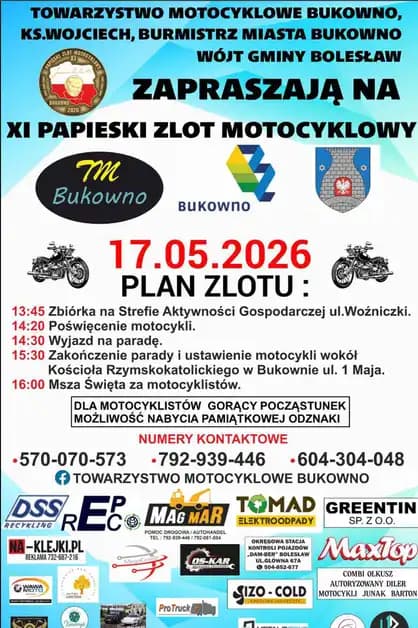 XI Papieski Zlot Motocyklowy - 2026