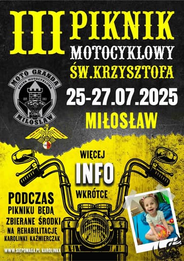 III Piknik motocyklowy Miłosław