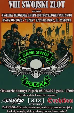 VIII Swojski Zlot - Sami Swoi Polska - 2026 - ORLIK Krostoszowice, Szybowa, Krostoszowice, województwo śląskie