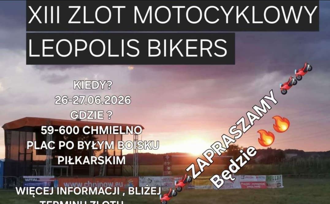 XIII Zlot Motocyklowy Leopolis Bikers - 2026