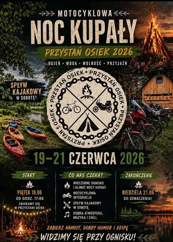 Motocyklowa Noc Kupały - 2026