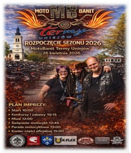 Rozpoczęcie sezonu motocyklowego 2026 MotoBanit Termy Uniejów